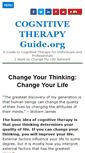 Mobile Screenshot of cognitivetherapyguide.org